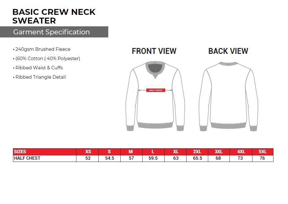Mocke Merch - Sweater (PRE-ORDER: Ships in 10-14 working days)